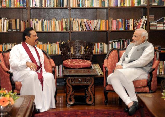 Modi meets Rajapaksa, concludes Sri Lanka visit