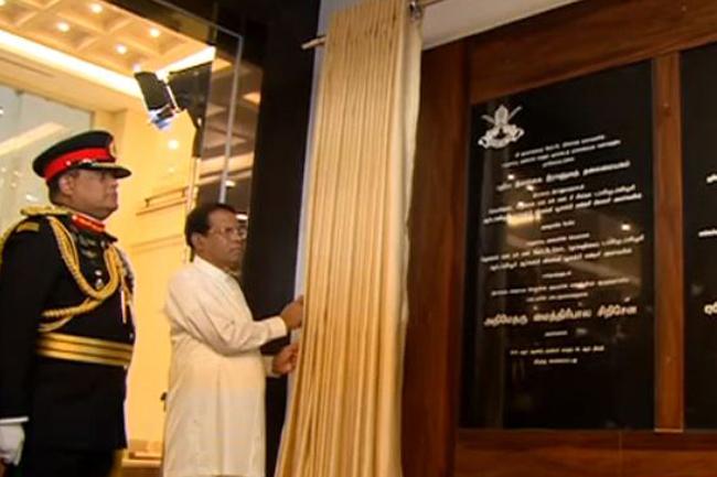 President declares open new Army Headquarters