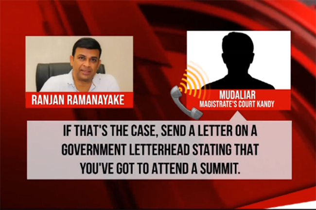 Ranjan’s phone call with a judicial interpreter revealed