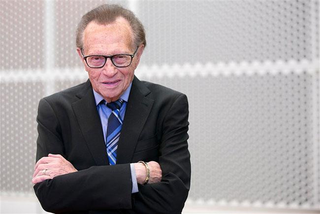 Larry King hospitalized with COVID-19