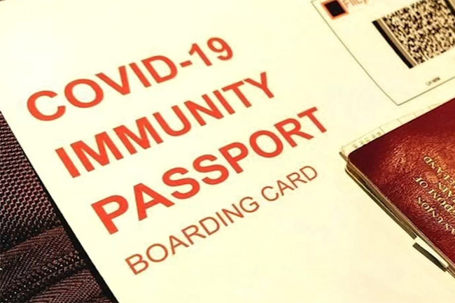 Vaccination passport may not be an “effective strategy” – WHO