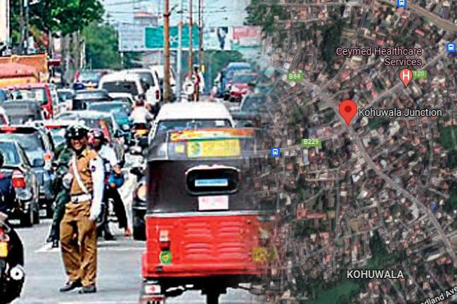 Traffic movement restricted due to construction of Kohuwala flyover