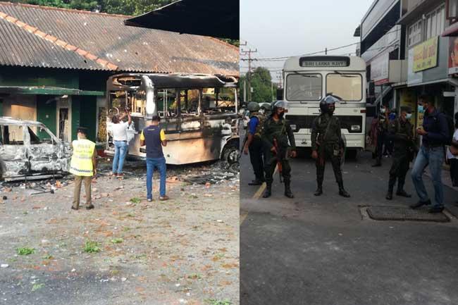 Total of 54 under arrest after protest in Mirihana