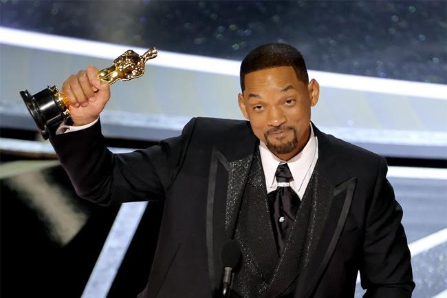 Will Smith banned from Oscars for 10 years