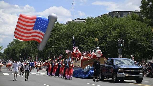 America’s Independence Day Parade canceled due to extreme heat conditions