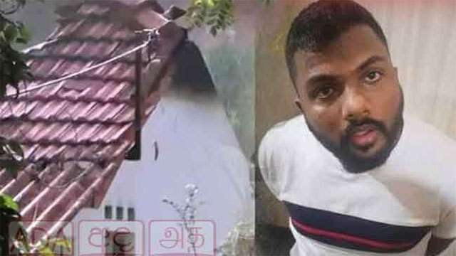 House of underworld figure ‘Thembili Lahiru’ torched in Middeniya