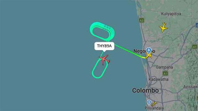 Katunayake–Istanbul flight struck by bird; emergency landing preparations underway