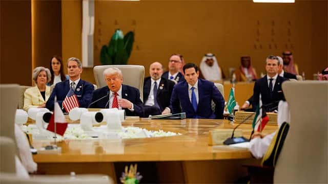 Trump to seek Congress approval for Saudi Arabia nuclear energy pact that lacks safeguards, sources say