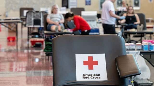 Red Cross declares crisis over blood supply shortage in US for second time its history