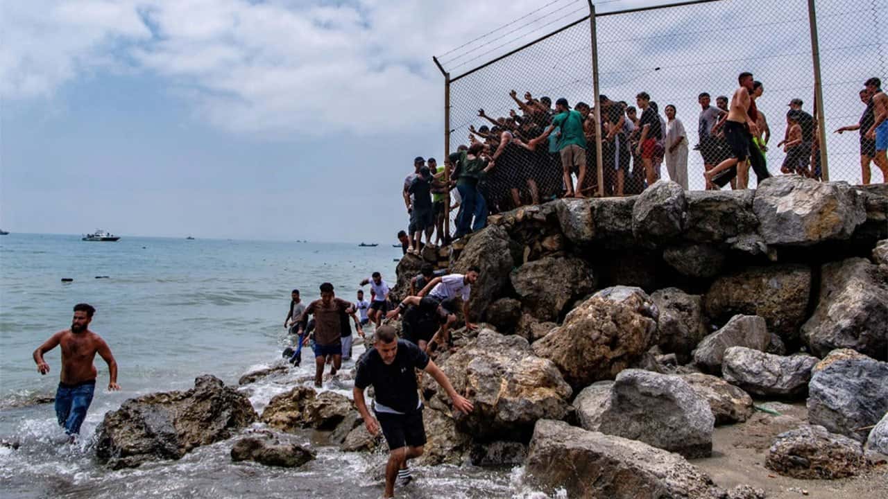 About 49,000 migrants enter Spanish enclave of Ceuta, officials say