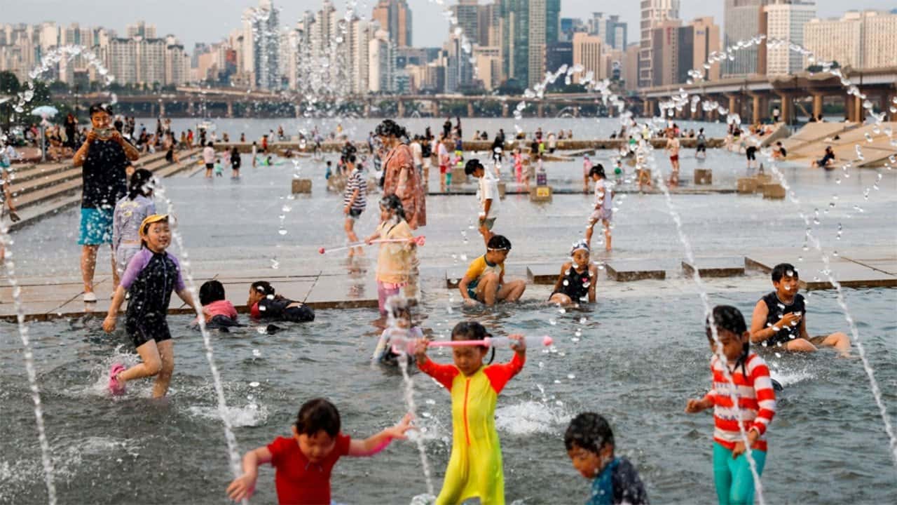 South Korea records its highest-ever temperature of 42.5°C