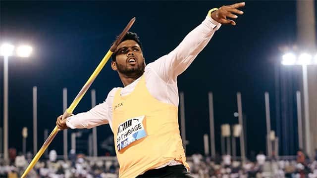 Rumesh Tharanga reclaims world No. 1 spot in Javelin Throw rankings