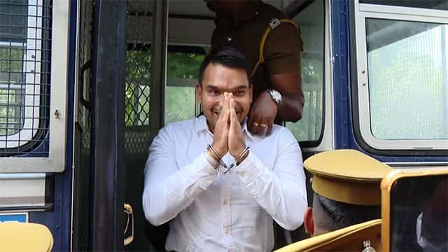 MP Namal Rajapaksa produced before court