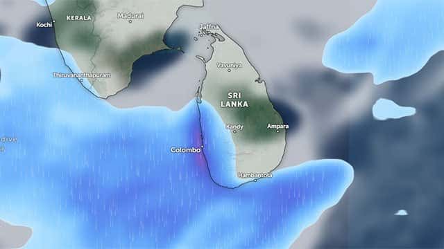 Heavy showers above 100mm expected in several areas today