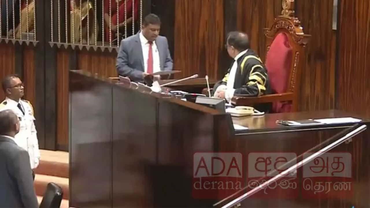 Habeeb Rifan sworn in as SLMC National List MP