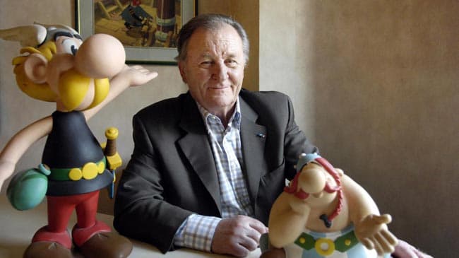 Asterix co-creator and illustrator Albert Uderzo dies aged 92