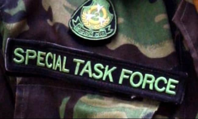 Firearms belonging to ‘Kalupe Amith’ recovered by STF