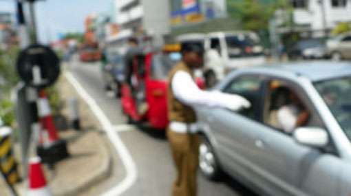 Heavy traffic in Fort