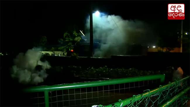 Police fire tear gas to disperse protesters near President’s residence