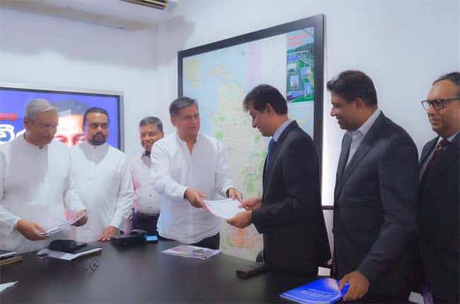Sarvajana Balaya’s strategic plan presented to Ceylon Chamber of Commerce