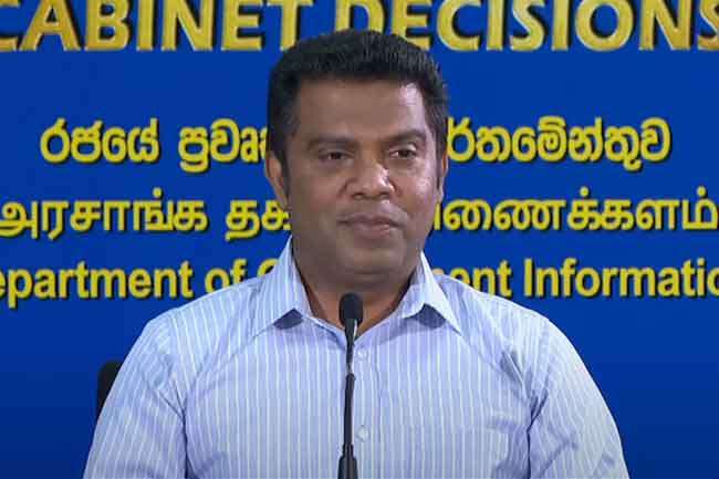 Sampath Manamperi an ex-cop and suspect in Raviraj murder – Cabinet Spokesman 