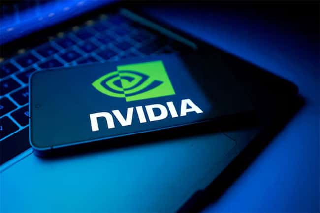 Nvidia’s stock market value nears record $5 trillion