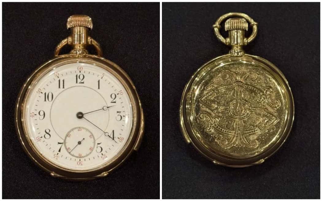 Titanic passenger’s watch fetches record price at auction