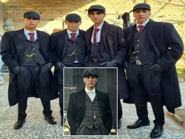 Taliban detains 4 men for dressing up as “Peaky Blinders” characters, gives them rehabilitation