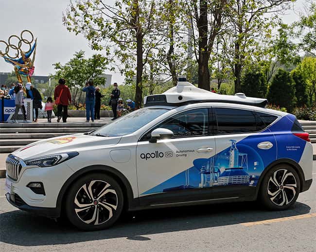 Uber and Lyft announce plans to trial Chinese robotaxis in UK in 2026