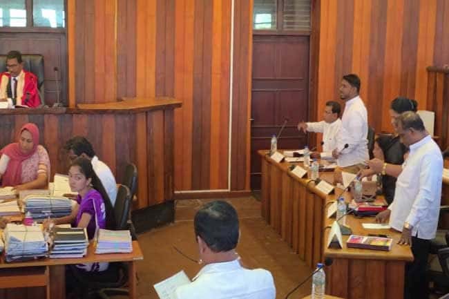 Galle MC meeting adjourned following heated opposition protests