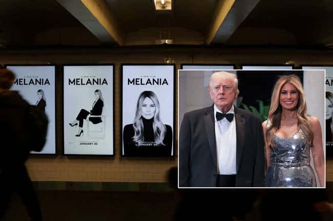 First lady Melania Trump previews new film at private White House screening