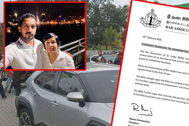 BASL condemns shooting of lawyer and wife in Akuregoda