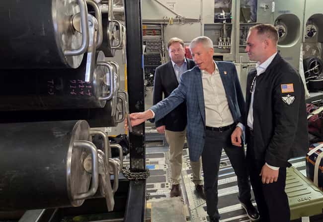 US conducts first air transport of nuclear microreactor in bid to show technology’s viability