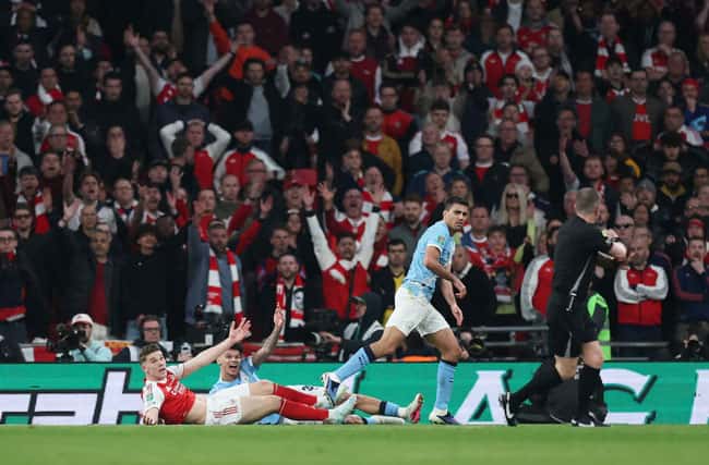 Man City win League Cup final against Arsenal with O’Reilly double