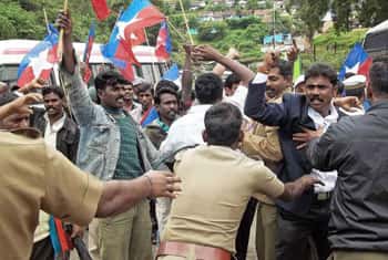 Stir planned against training Sri Lankan officers 