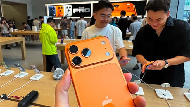Apple says iPhone 17 ‘most popular ever’ as sales soar