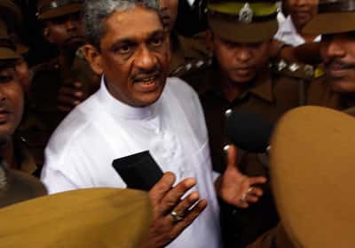 VIDEO: Fonseka found guilty; sentenced to 3 years 
