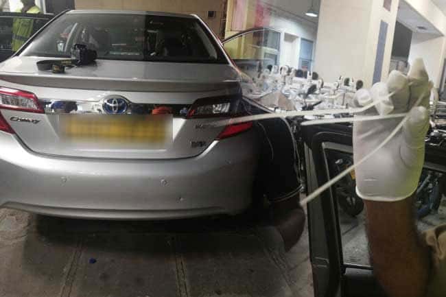 Businessman found tied inside car at Borella cemetery, hospitalised