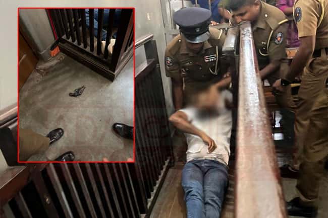 Footage emerges of Aluthkade Court shooting which killed ‘Ganemulla Sanjeewa’