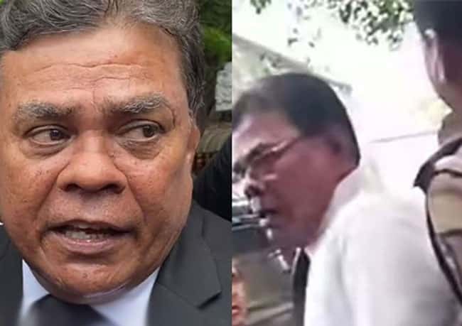 Attorney Gunaratne Wanninayake prepared to appear before court