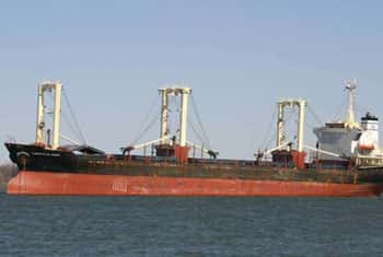 Abandoned foreign vessel sinks in Sri Lanka