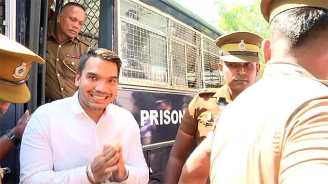 MP Namal Rajapaksa produced before court
