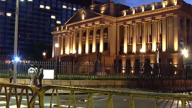 Court order issued prohibiting protests in front of Presidential Secretariat