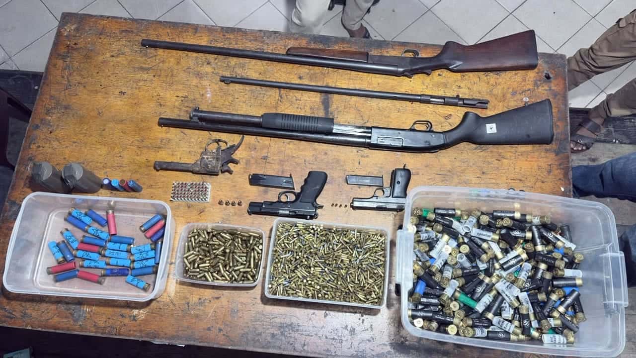 Firearms, ammunition and grenades found inside Hanwella cinema hall: suspect arrested