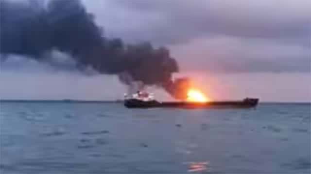 Two oil tankers on fire after hitting mines: Iran’s Guards