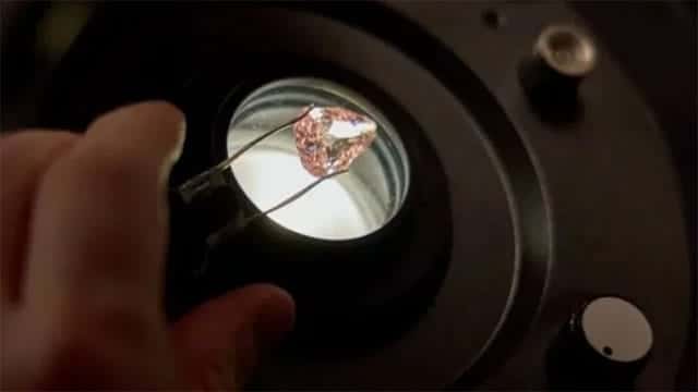 Rare pink diamond goes on display in France 100 years after amateur heist