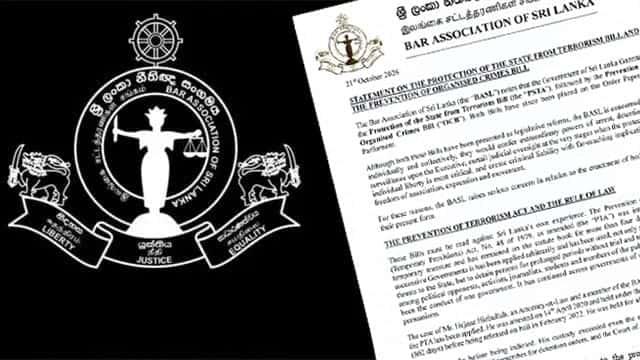 BASL raises concerns over Protection of the State from Terrorism Bill & Prevention of Organised Crimes Bill