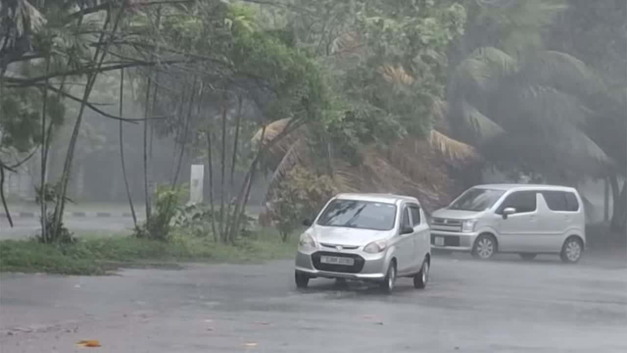 Heavy rainfall expected in parts of the island today