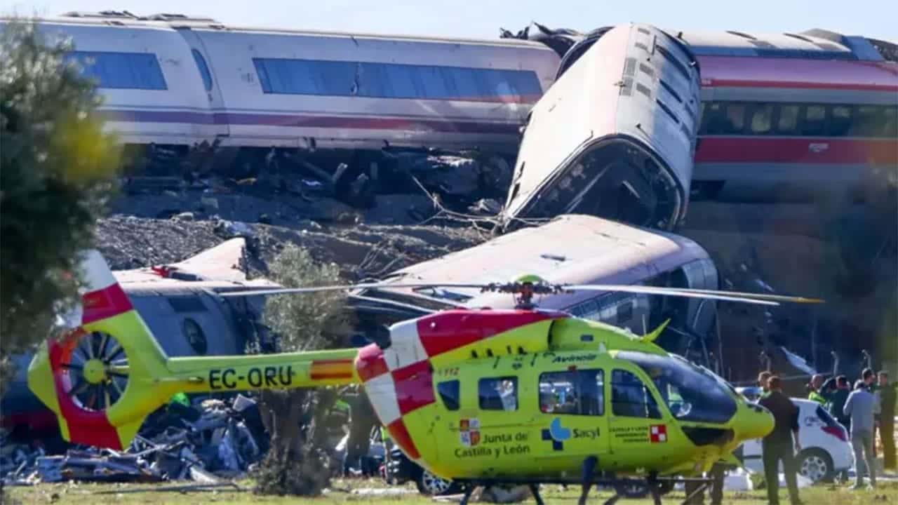 Death toll from train collision in central Spain rises to 64