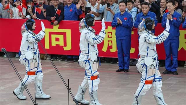 China sends astronaut on year-long space mission as it eyes 2030 moon landing